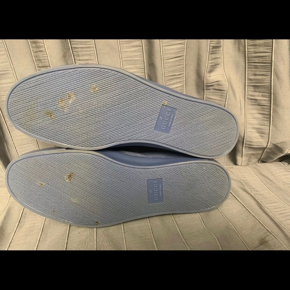 Gucci Suede Slip-On Shoes Men’s 8-1/2G - Picture 7 of 7